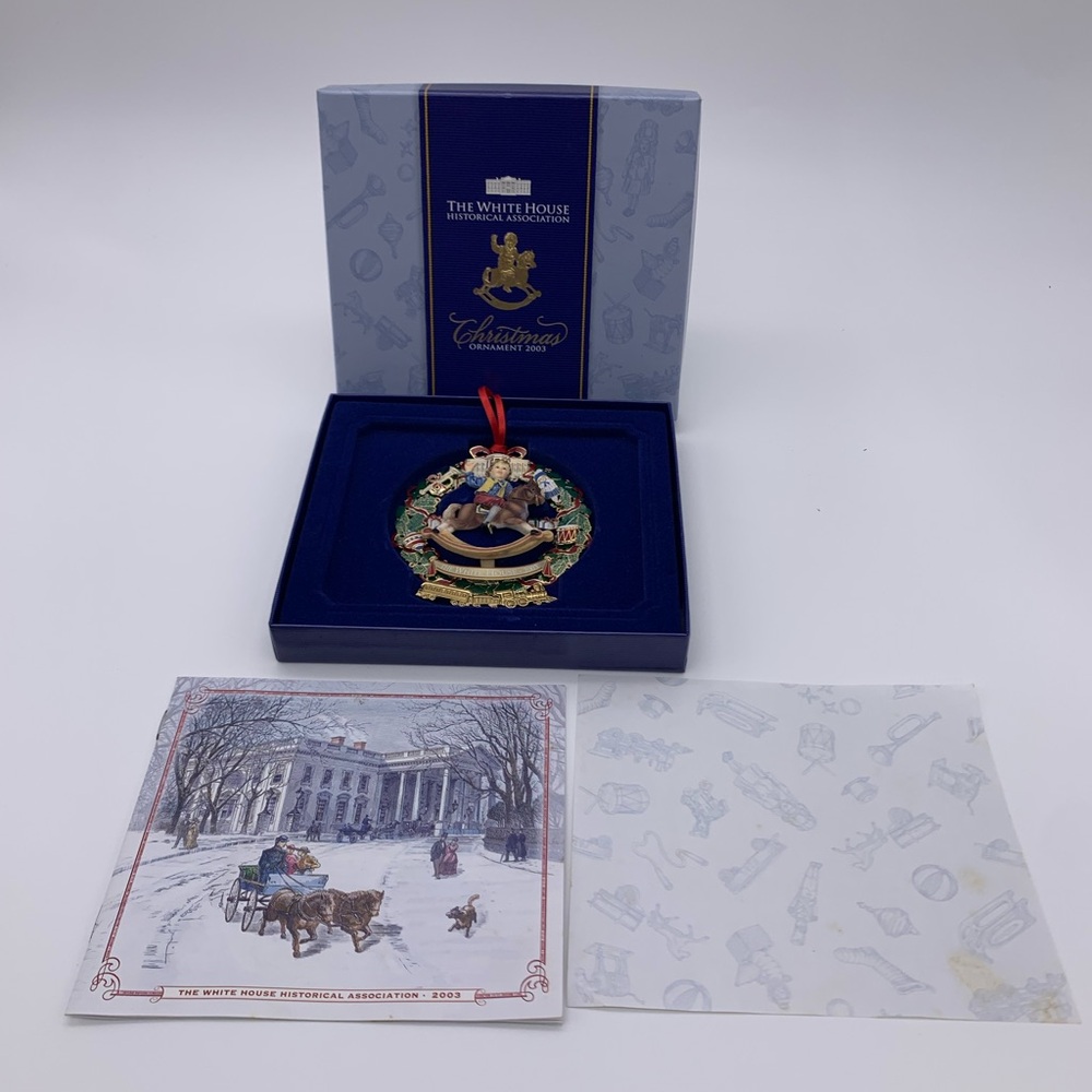 White House Historical Association 2003 Christmas Ornament Ulysses S. Grant